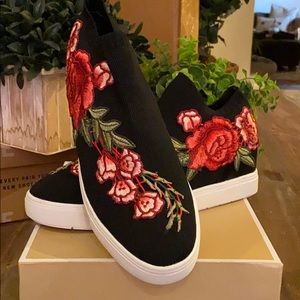 Steve Madden Embroidered Tennis Shoe